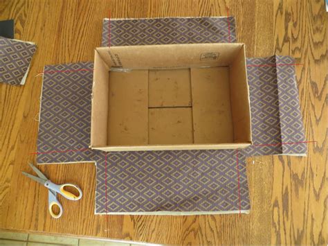 how to cover a box